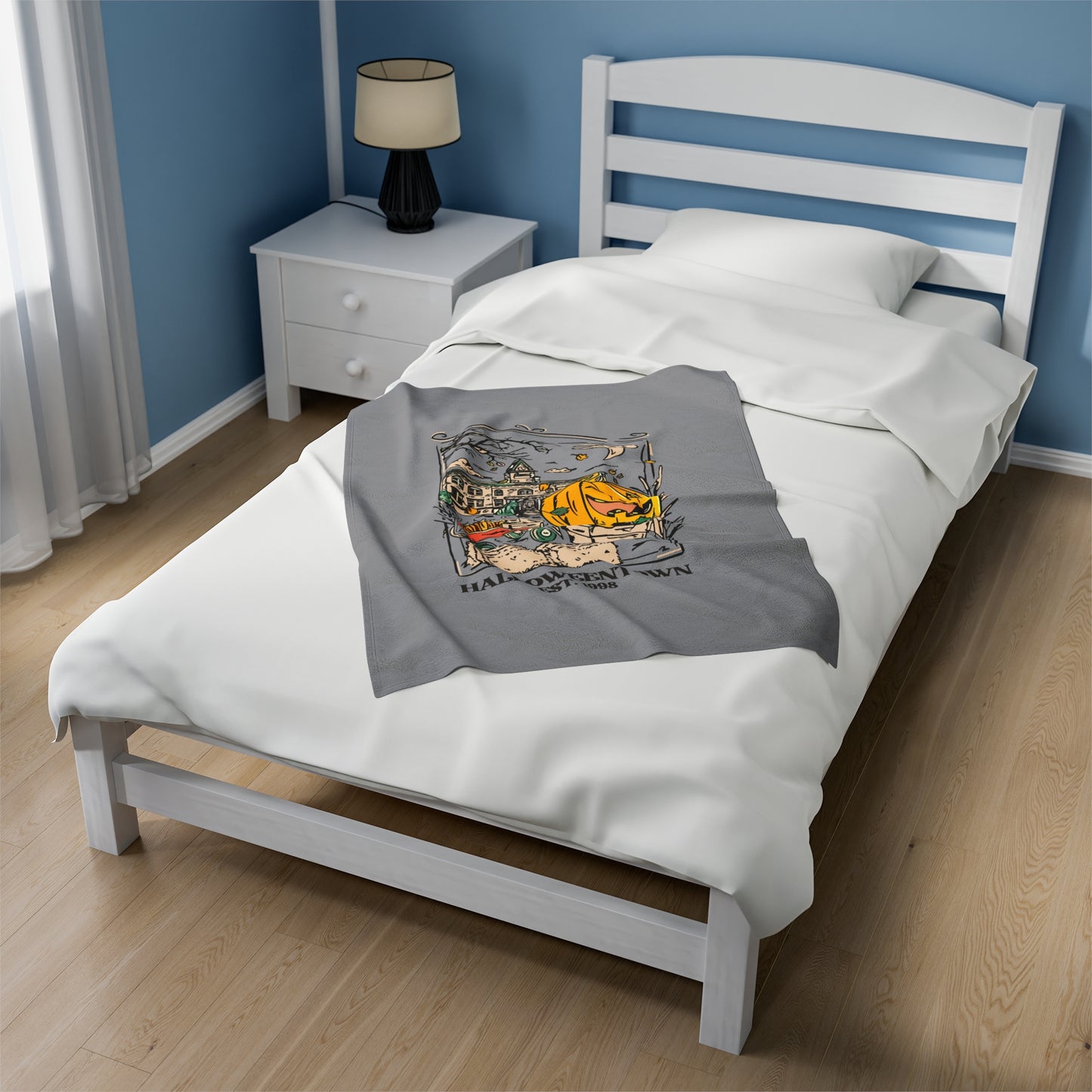 Velveteen Plush Blanket - Halloweentown