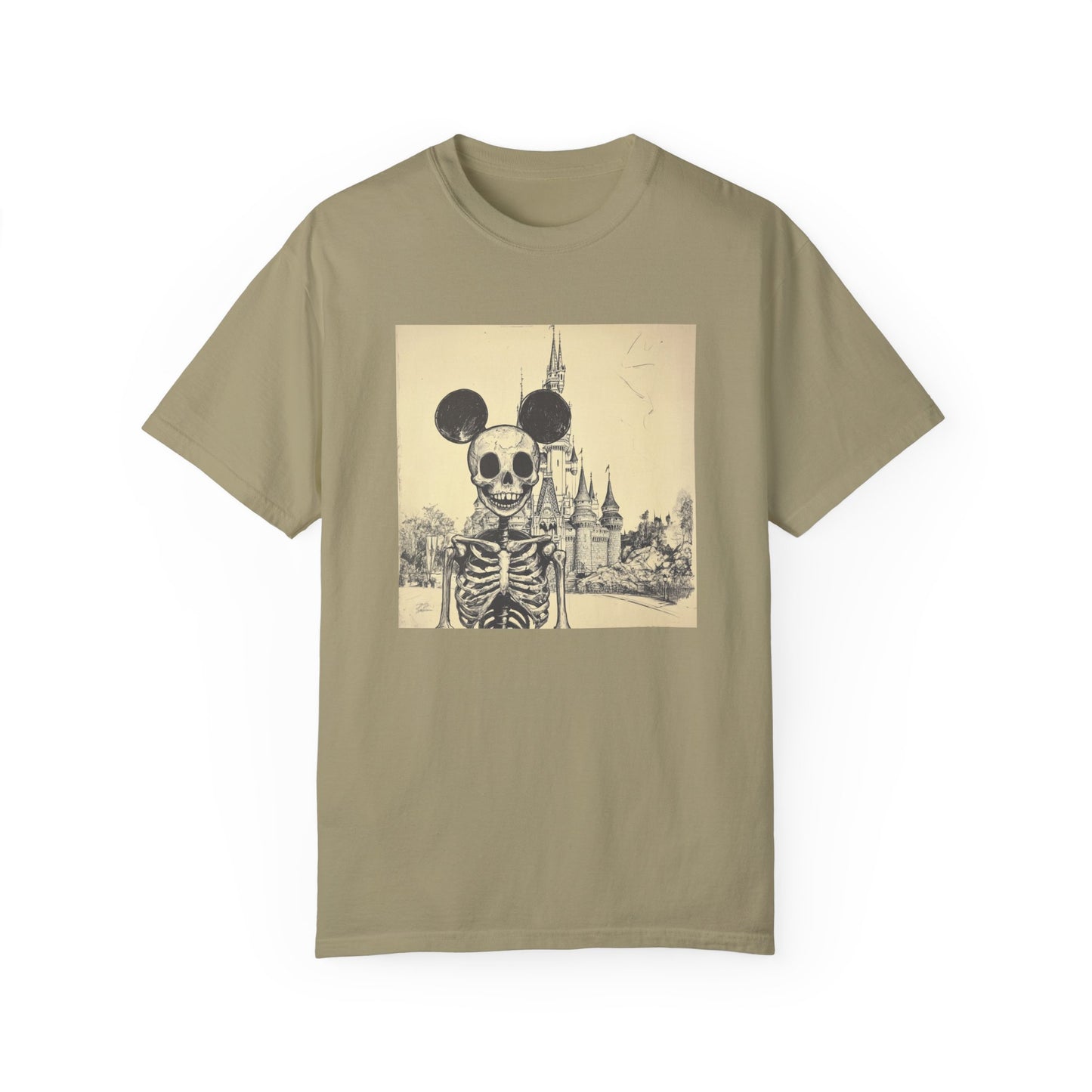 Mouse ear skeleton - comfort colors