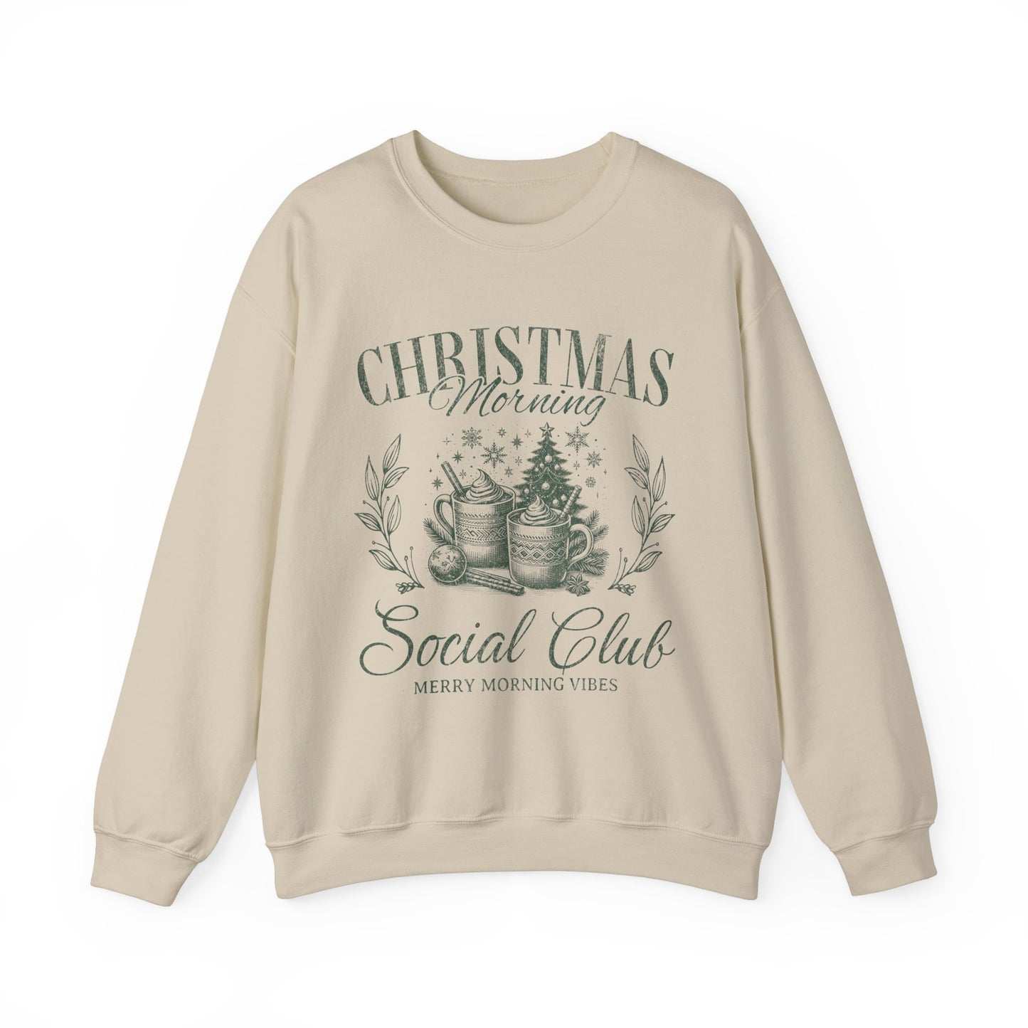 Christmas morning social club - Gildan
