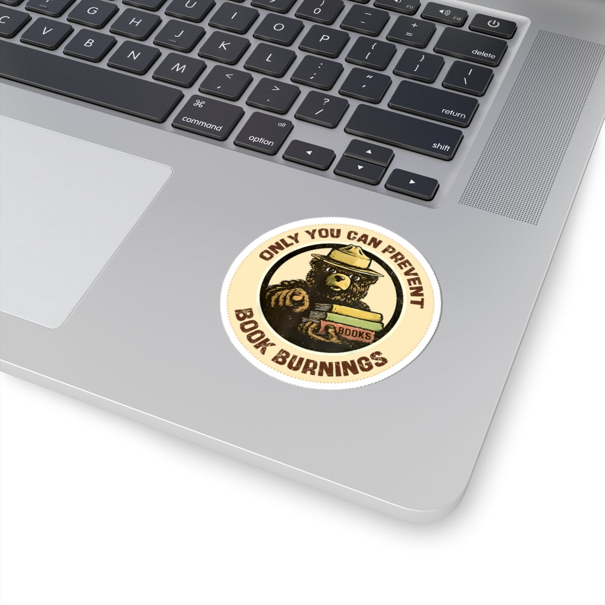 Smokey bear sticker