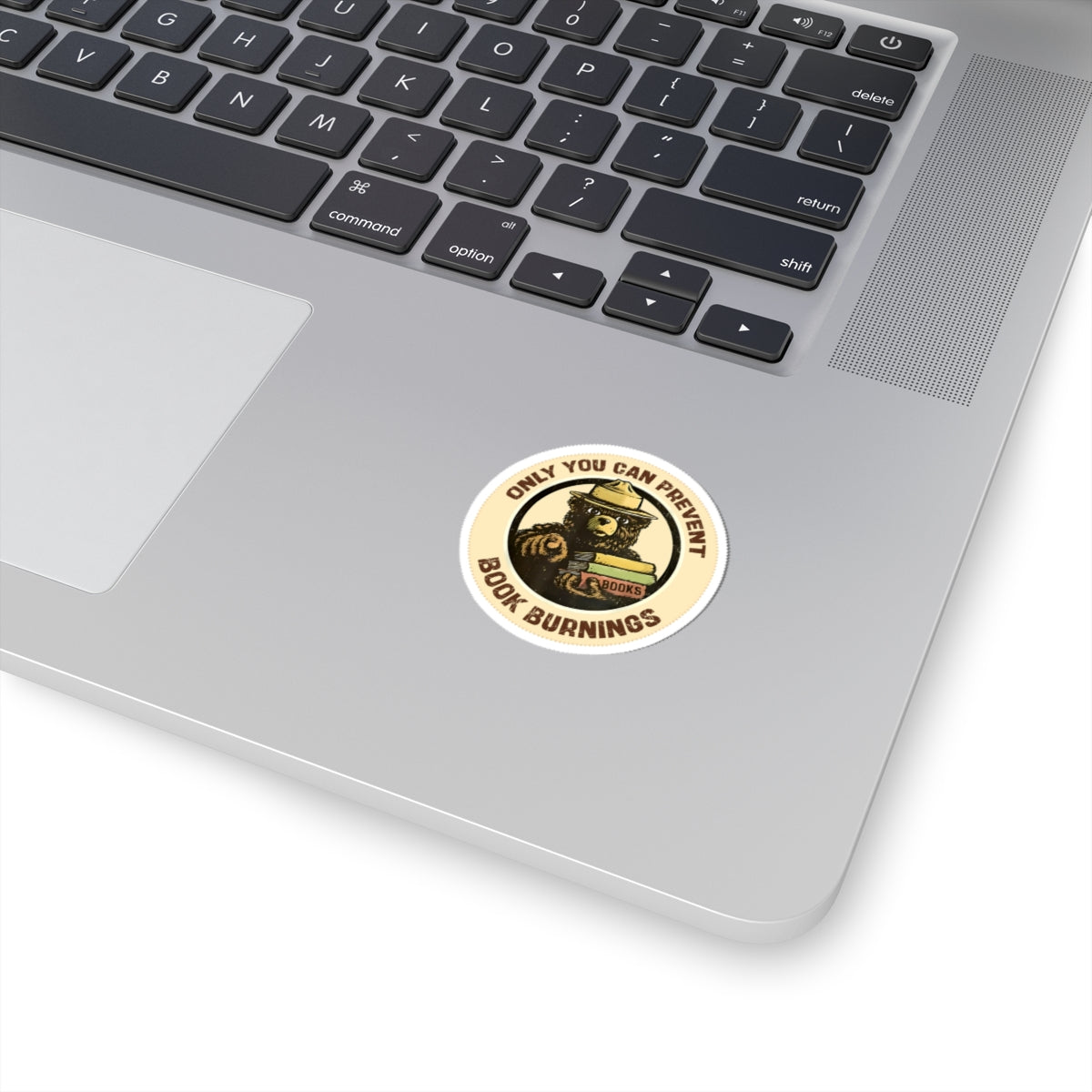 Smokey bear sticker