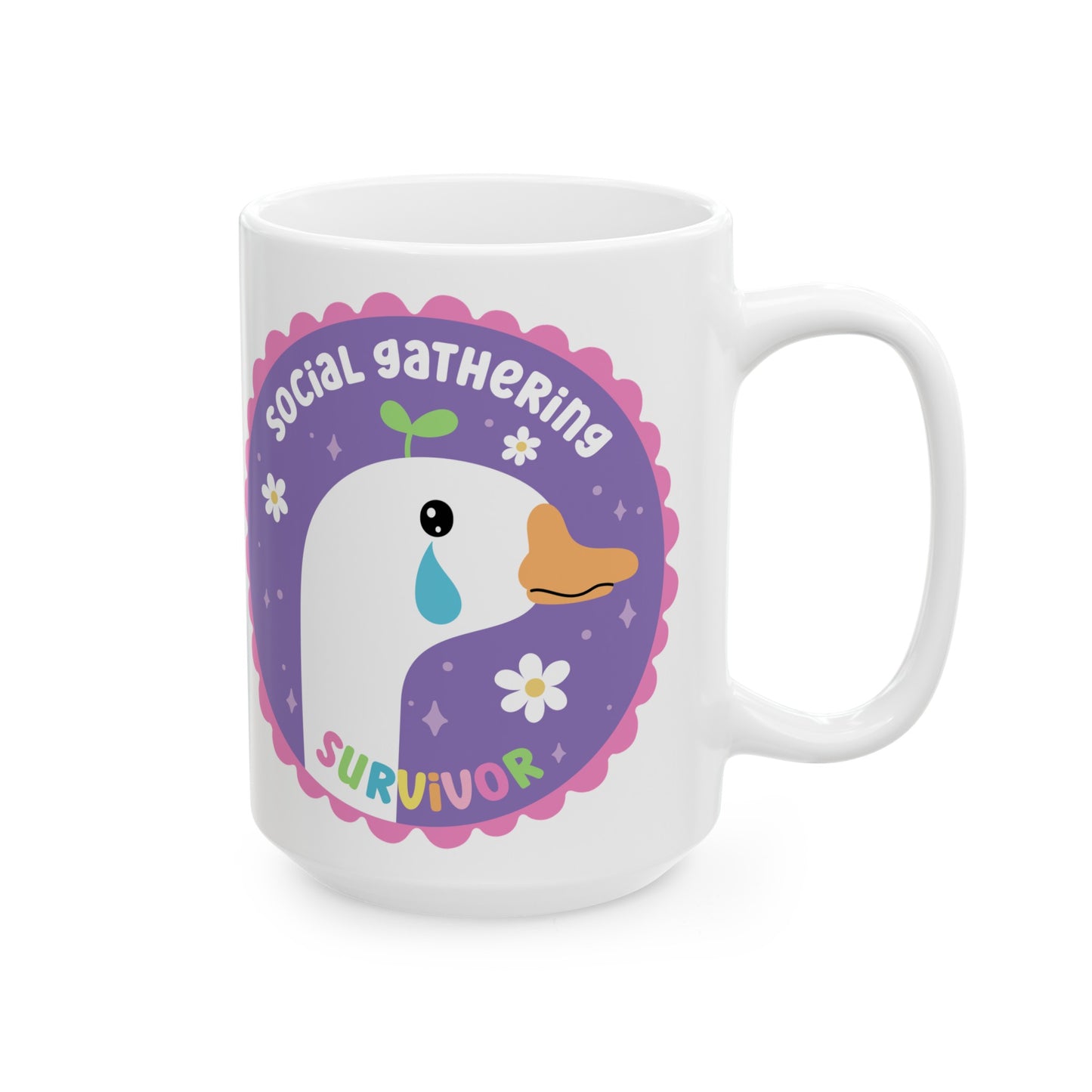 Ceramic Mug, (11oz, 15oz) goose