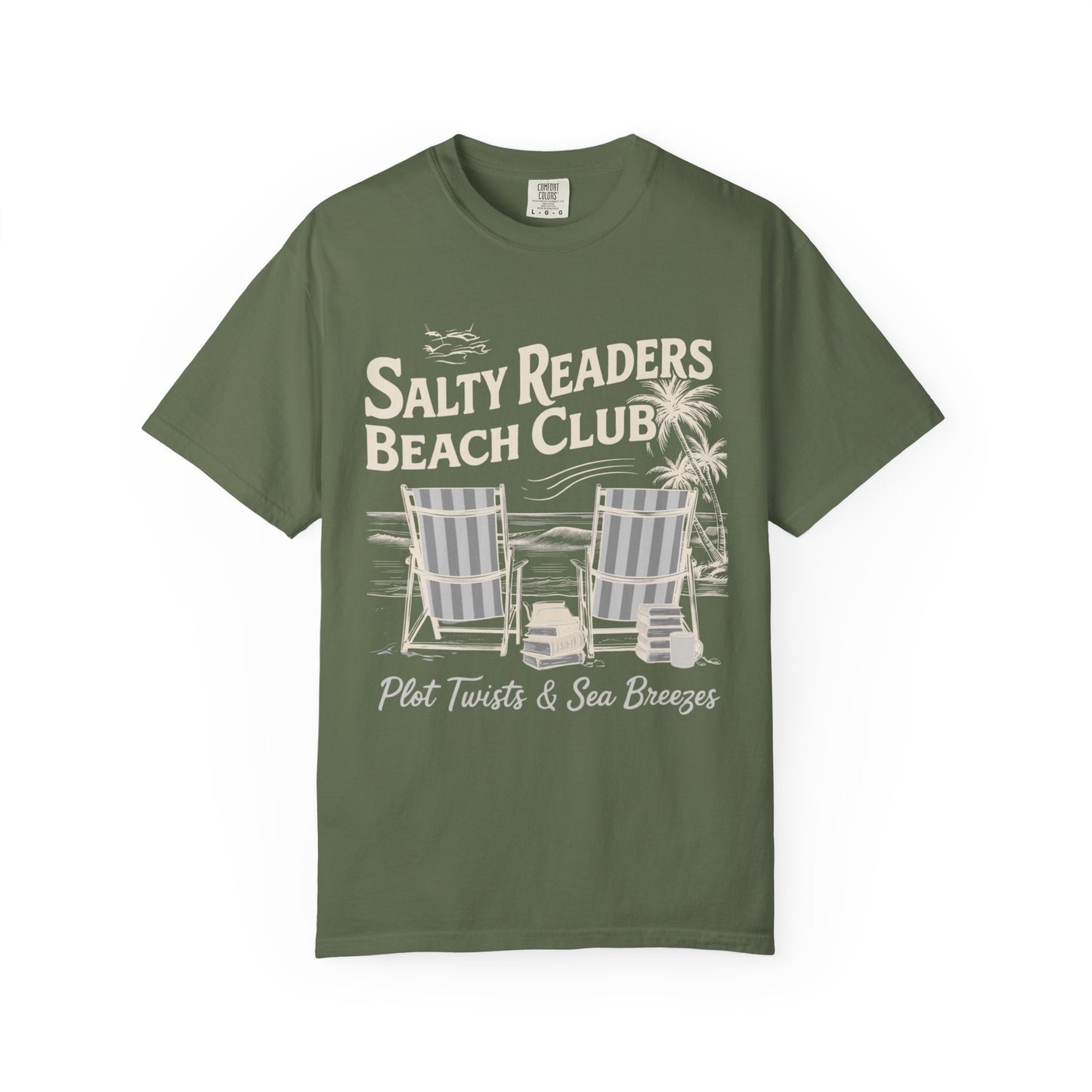 Salty Readers Beach Club Tee