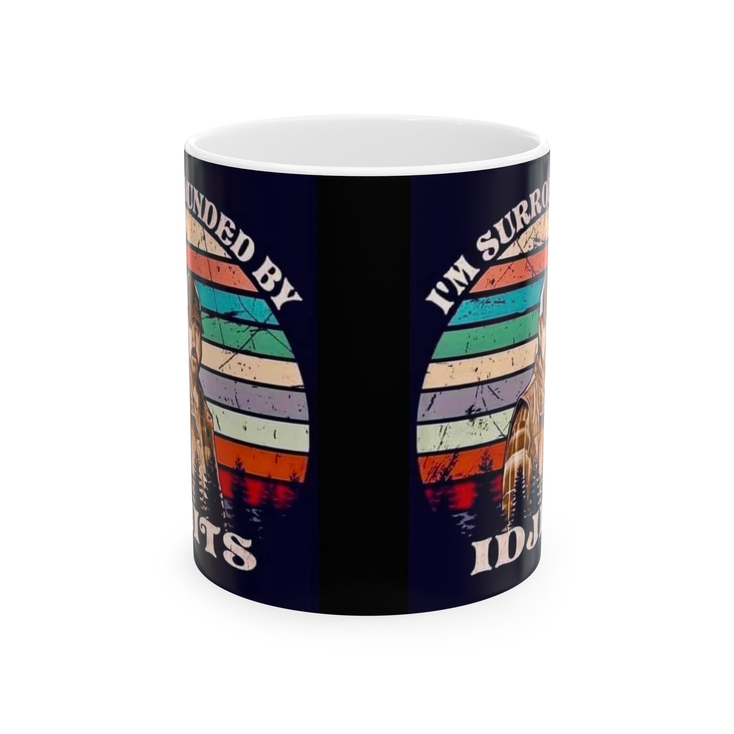 Ceramic Mug, (11oz, 15oz) Idjits