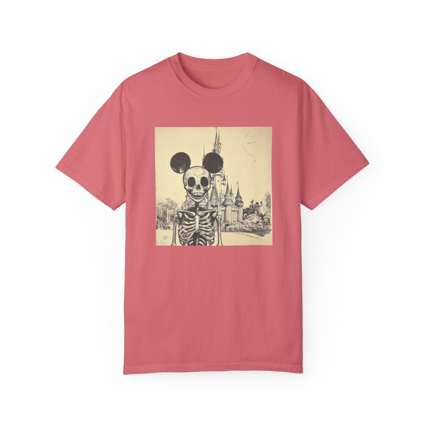 Mouse ear skeleton - comfort colors