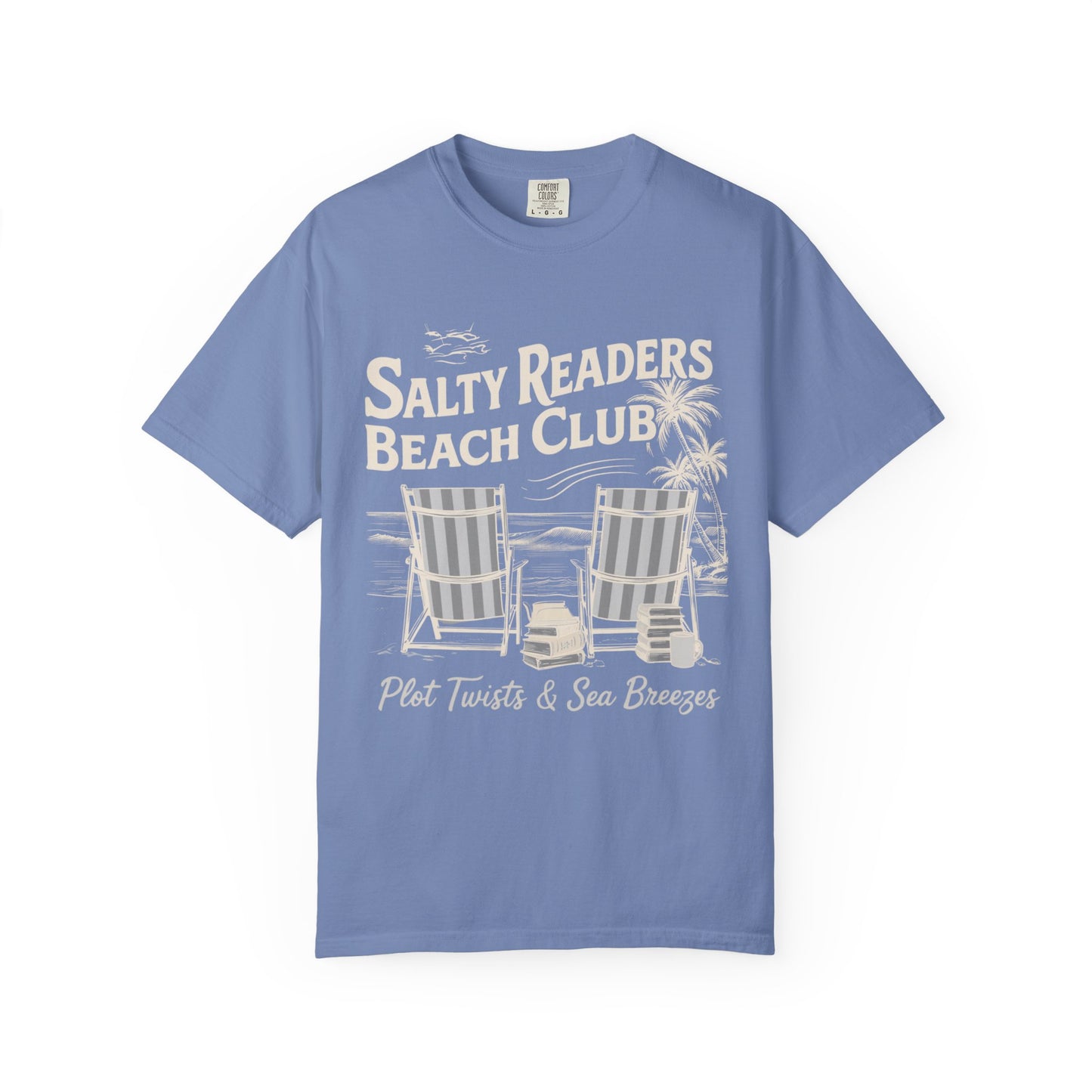 Salty Readers Beach Club Tee