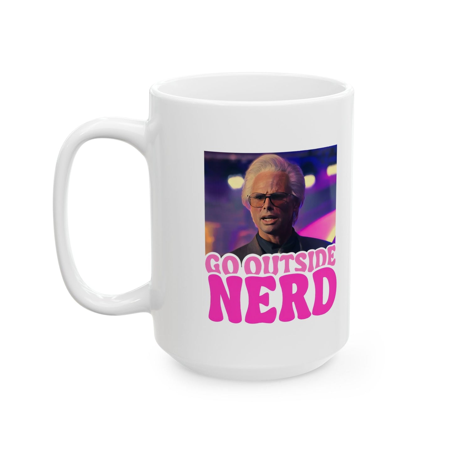 Good outside nerd mug