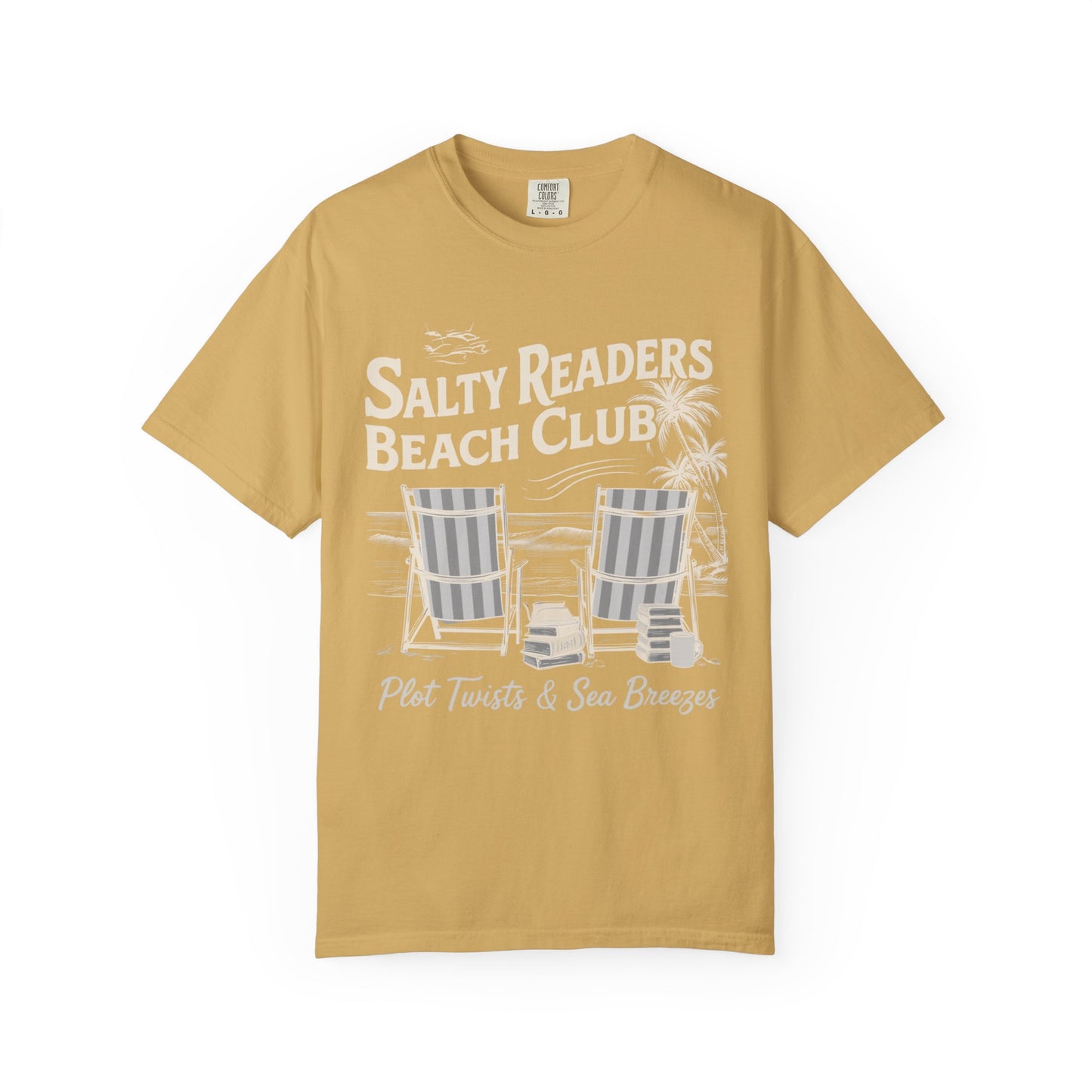 Salty Readers Beach Club Tee