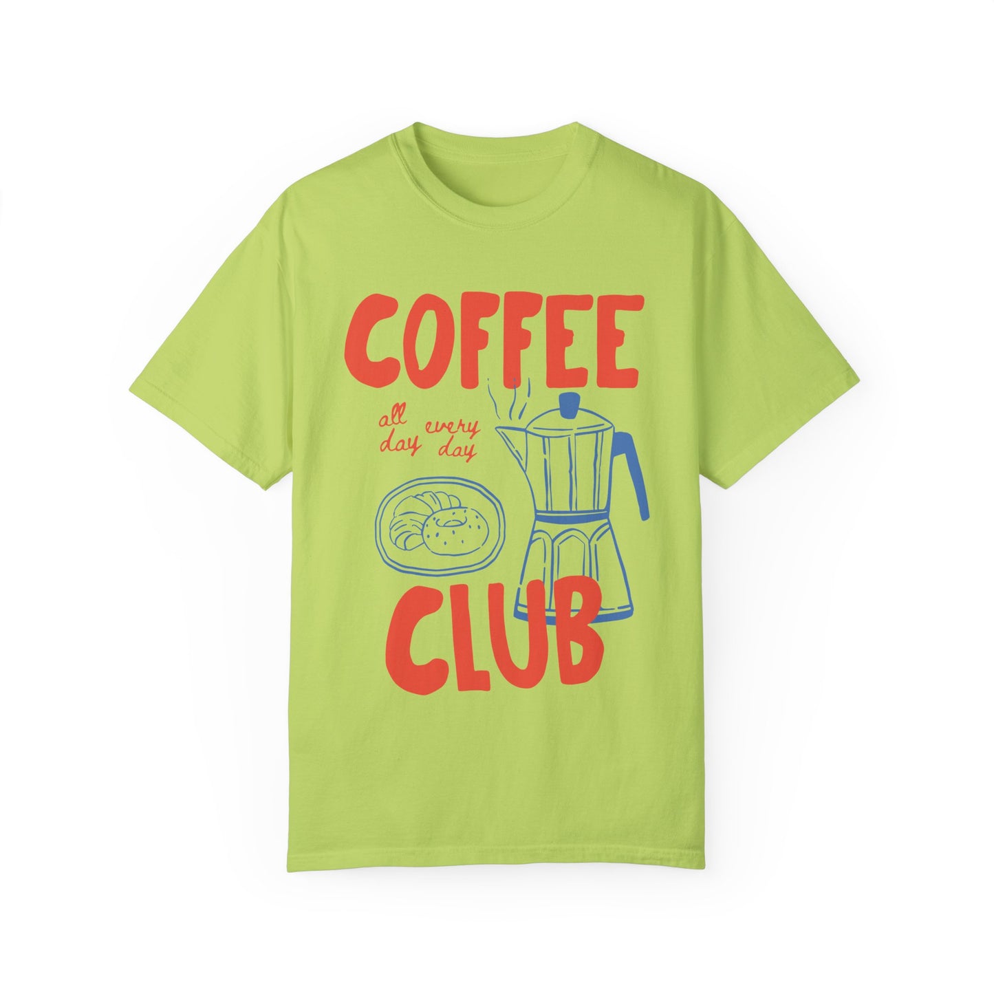 Coffee Club Comfort Color Tee