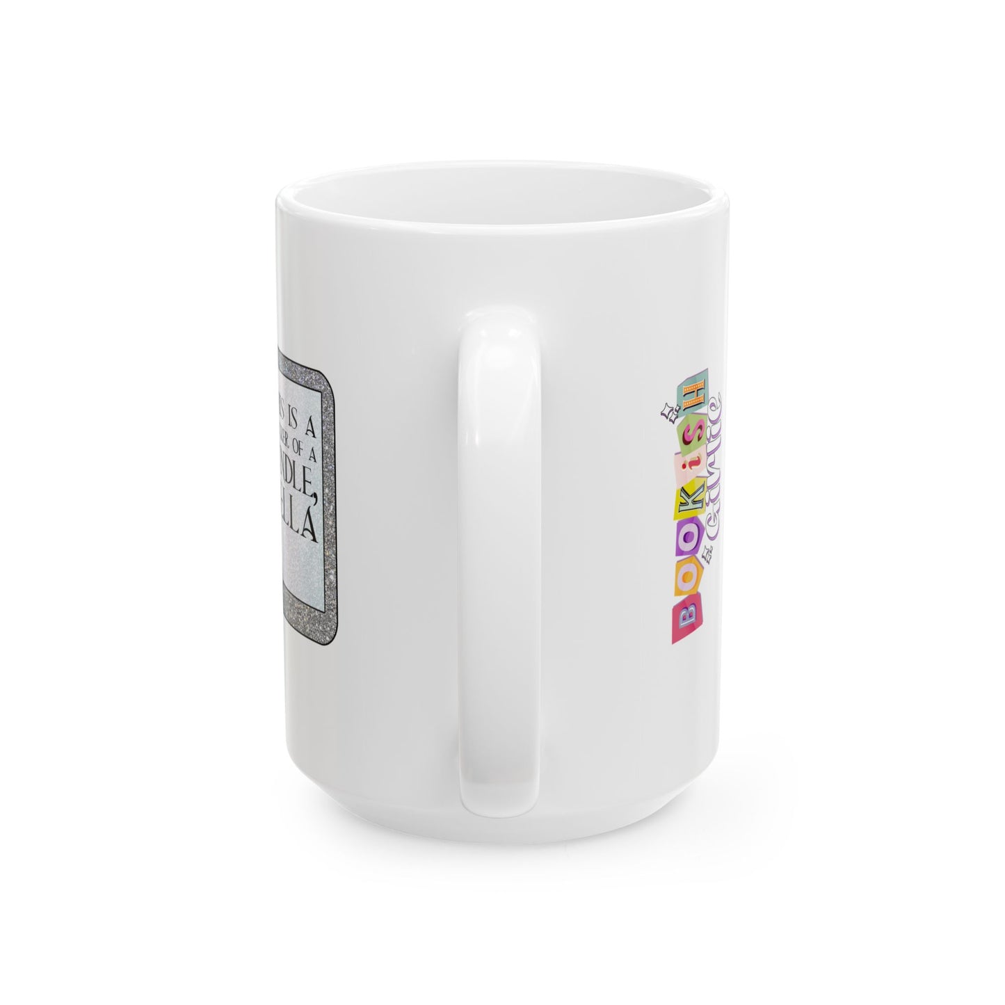 Kindle sticker mug