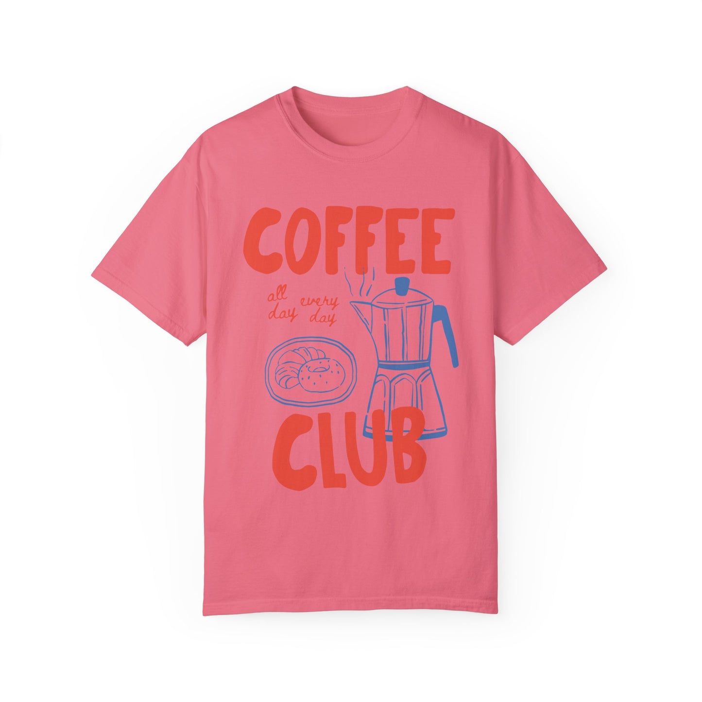 Coffee Club Comfort Color Tee