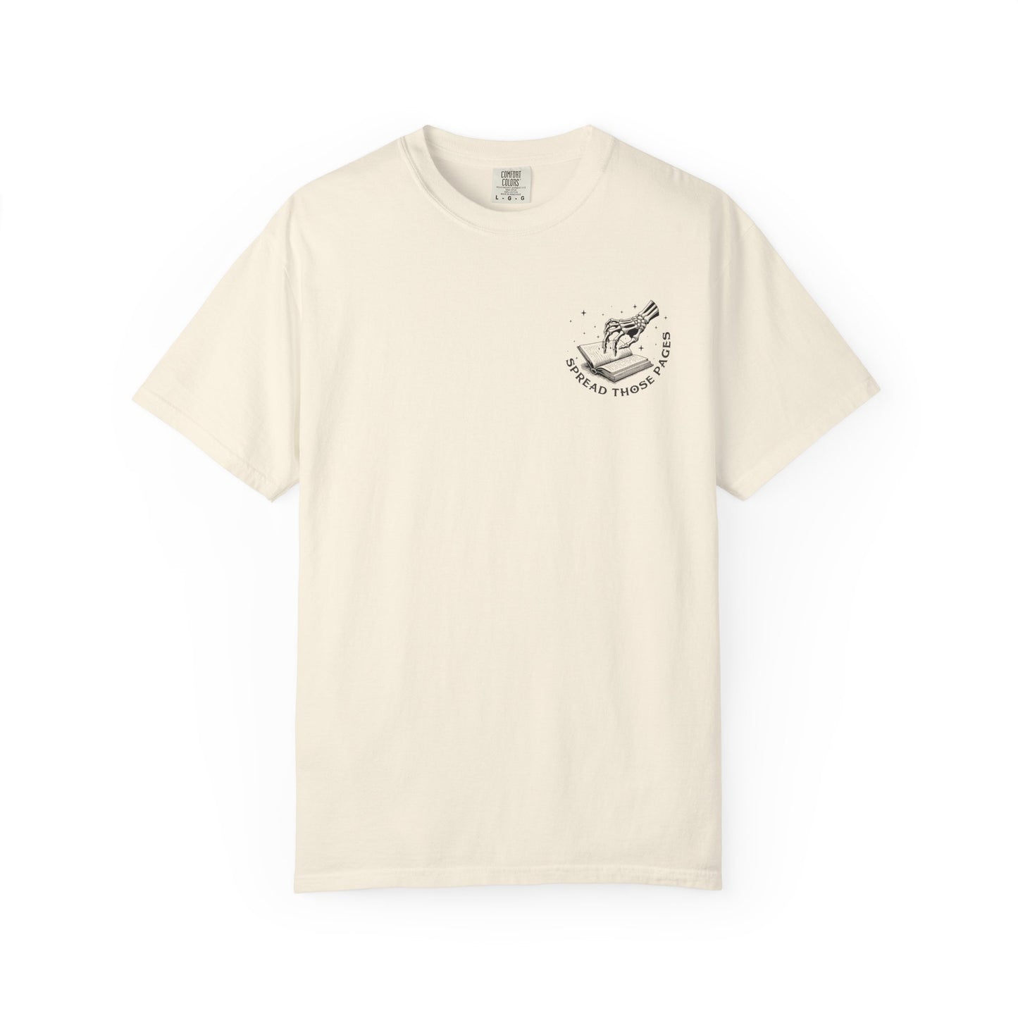 I look better bent over a book tee