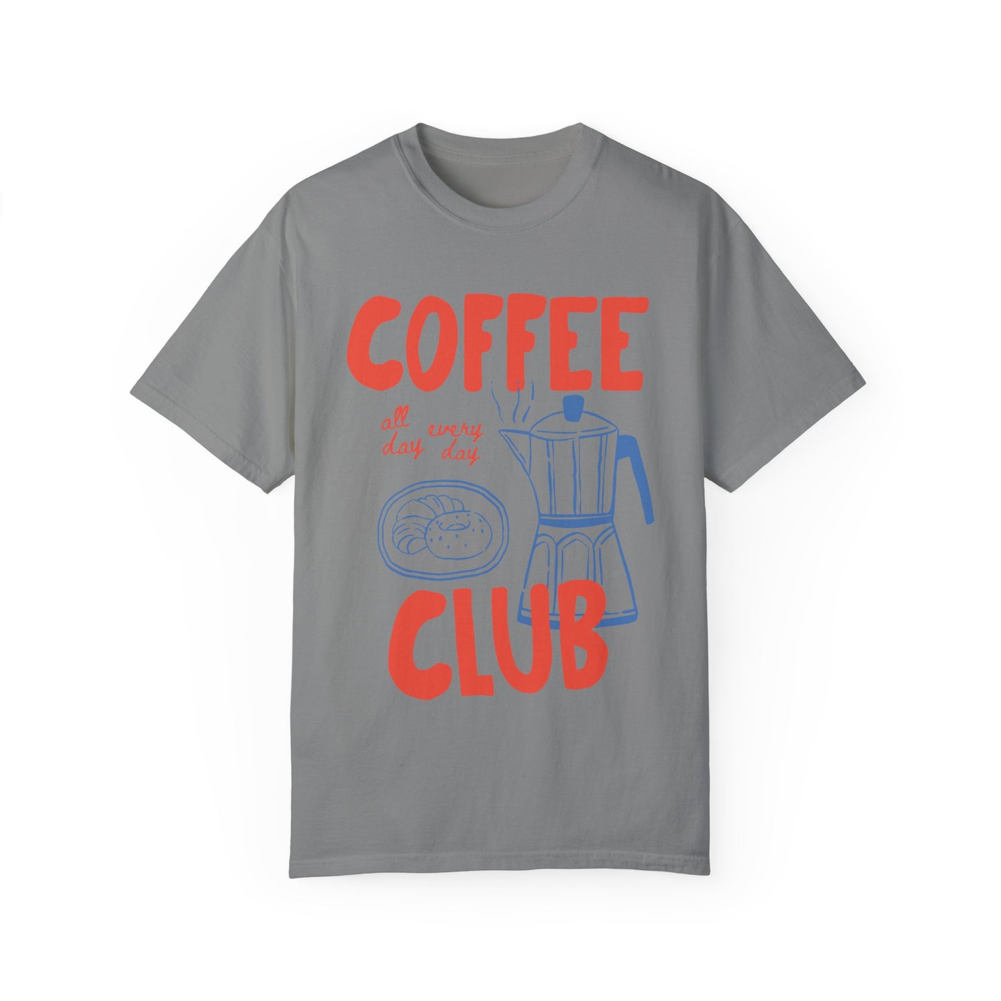 Coffee Club Comfort Color Tee