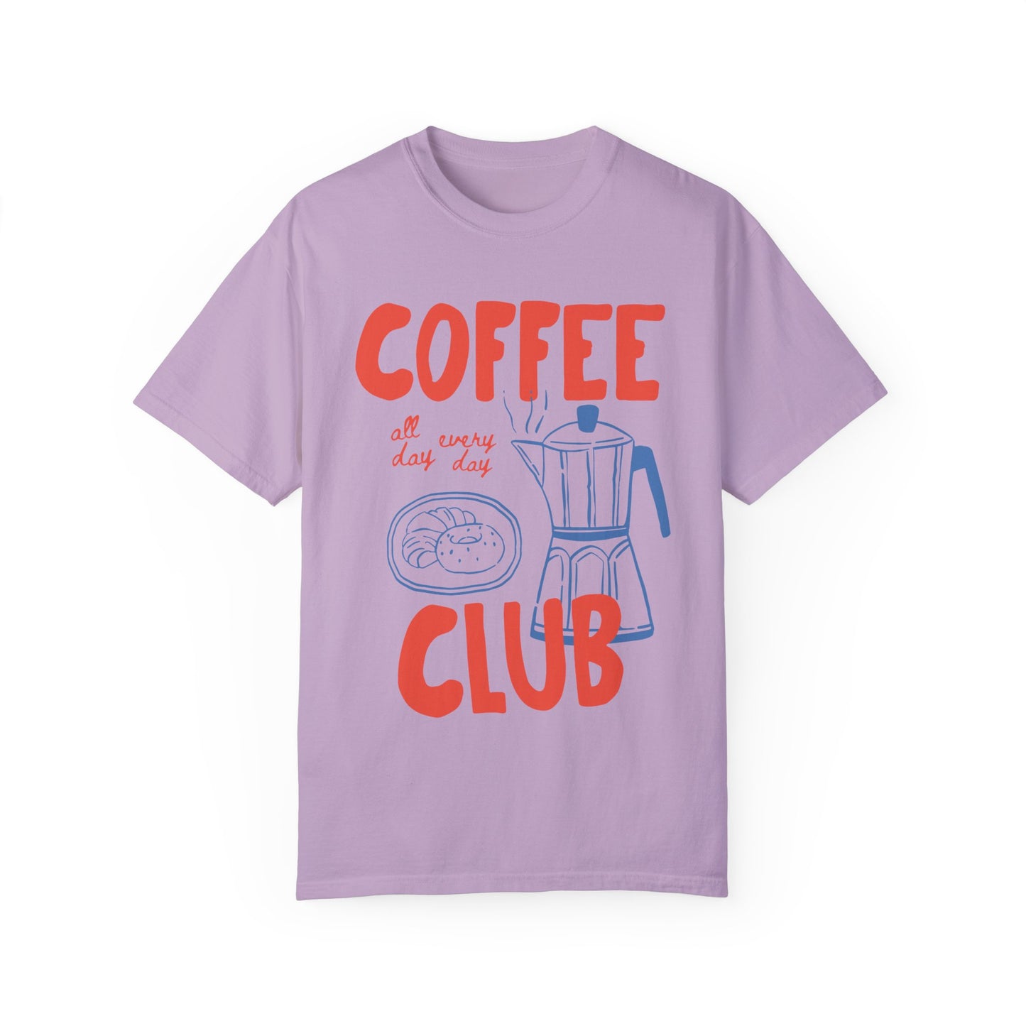 Coffee Club Comfort Color Tee