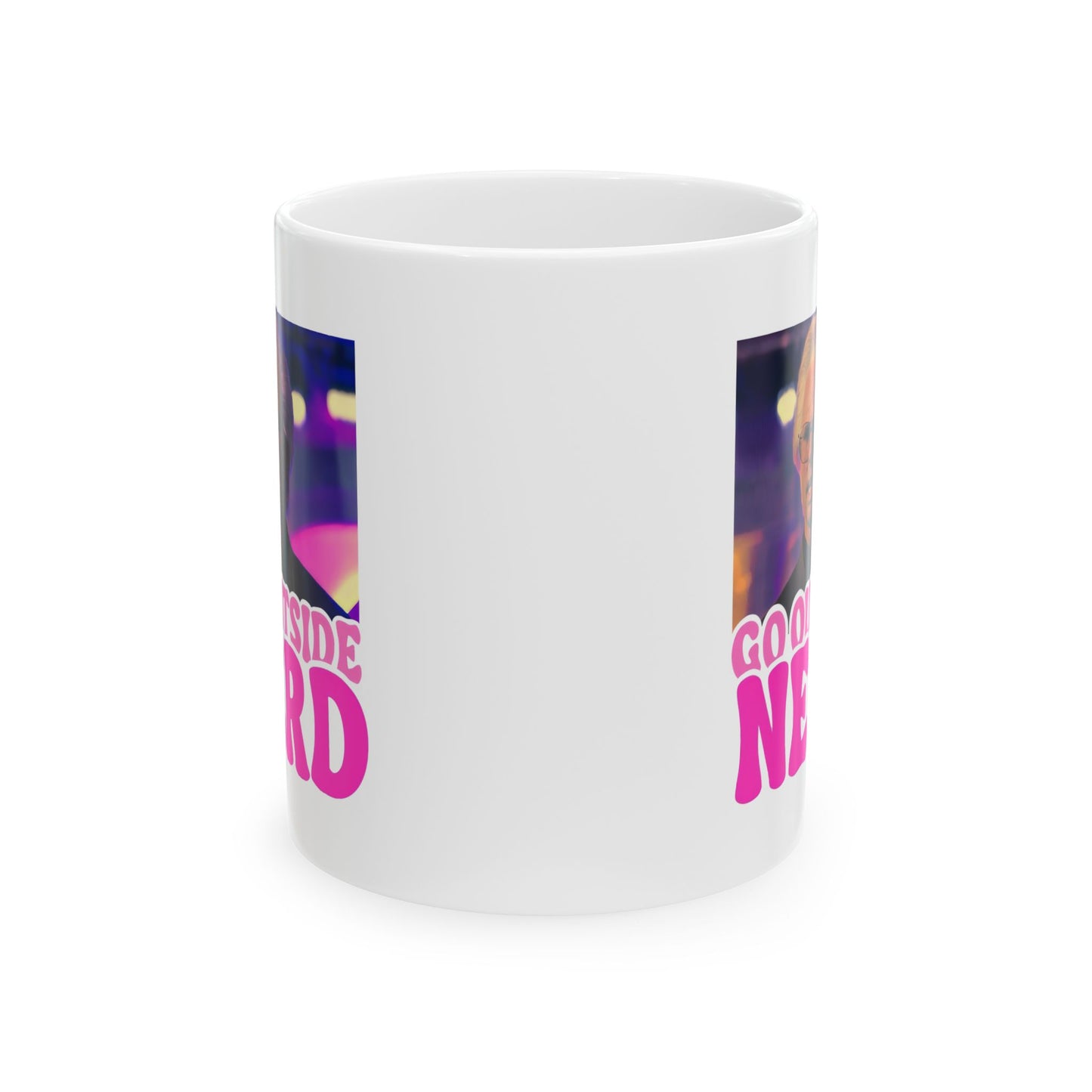 Good outside nerd mug