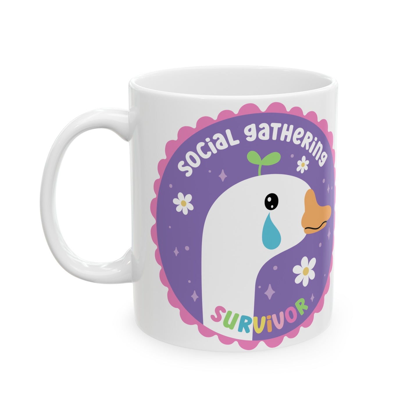 Ceramic Mug, (11oz, 15oz) goose