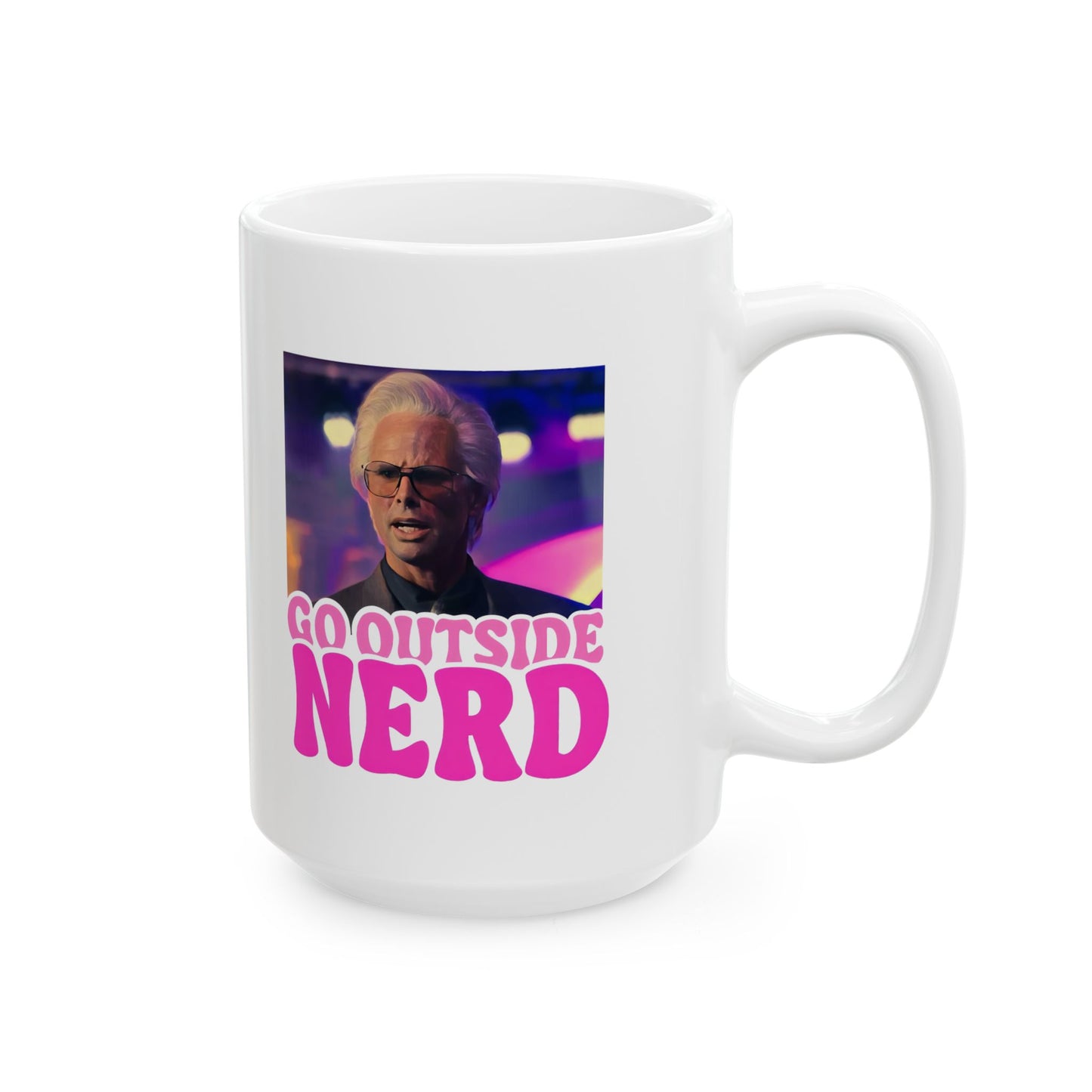 Good outside nerd mug