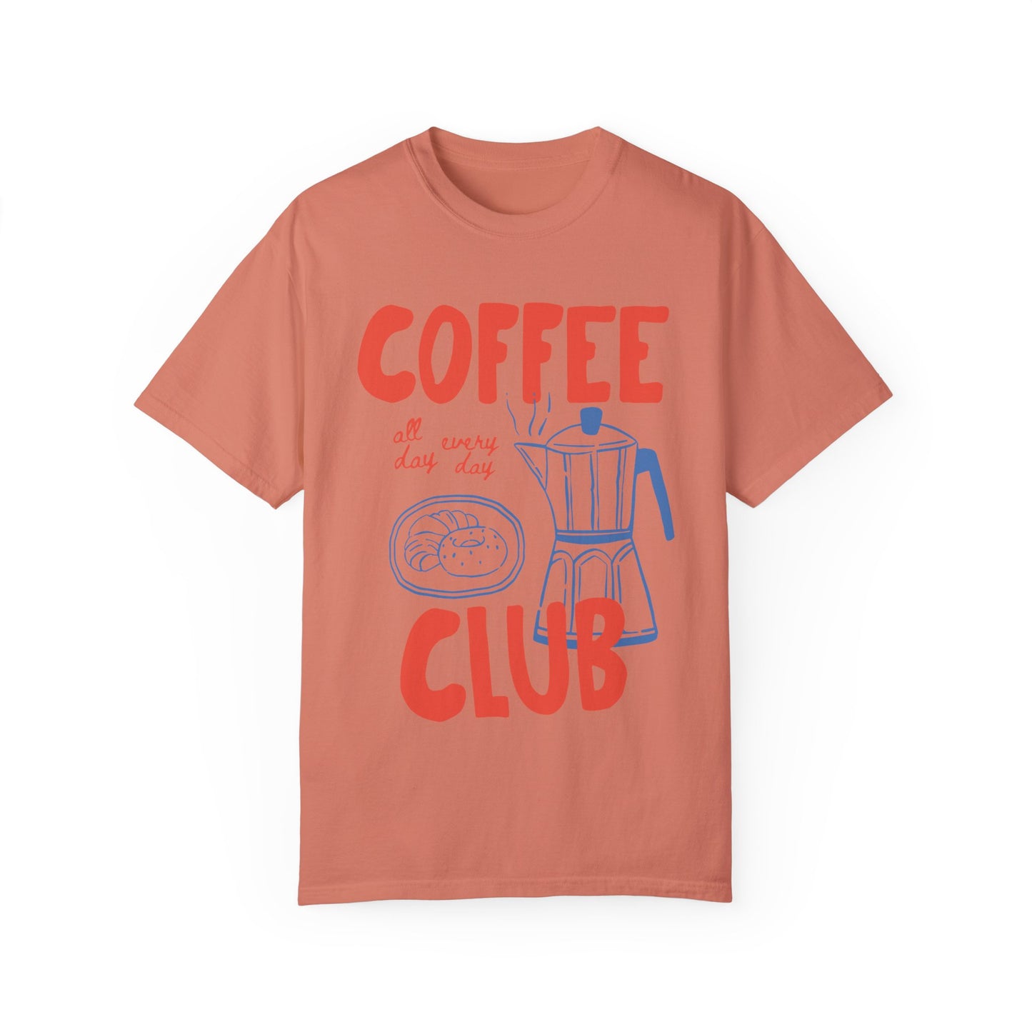 Coffee Club Comfort Color Tee