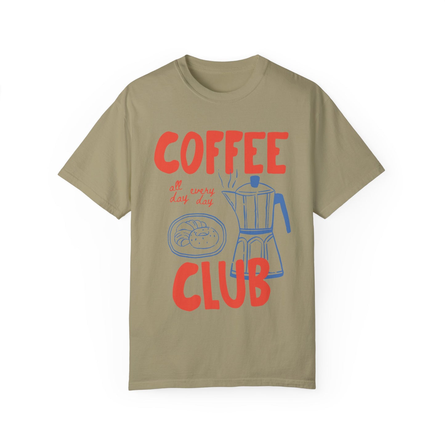 Coffee Club Comfort Color Tee