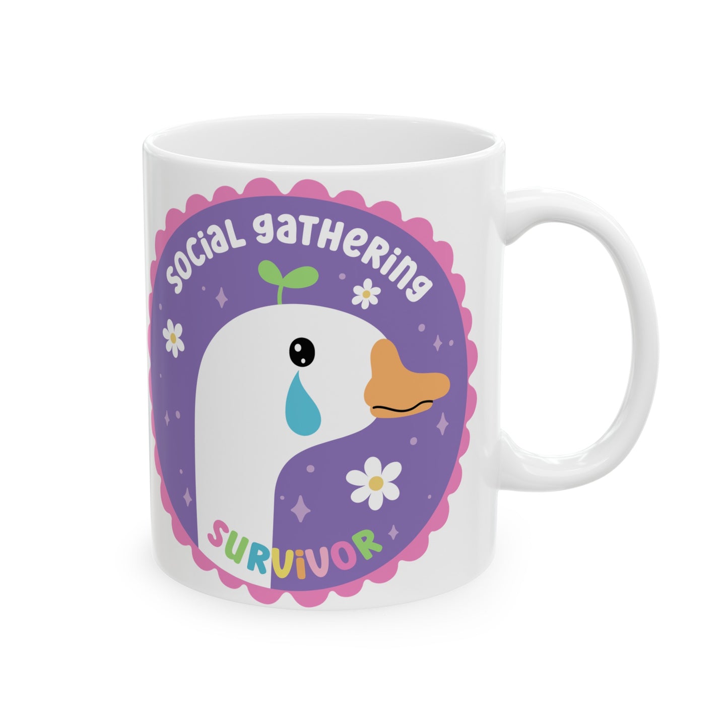 Ceramic Mug, (11oz, 15oz) goose
