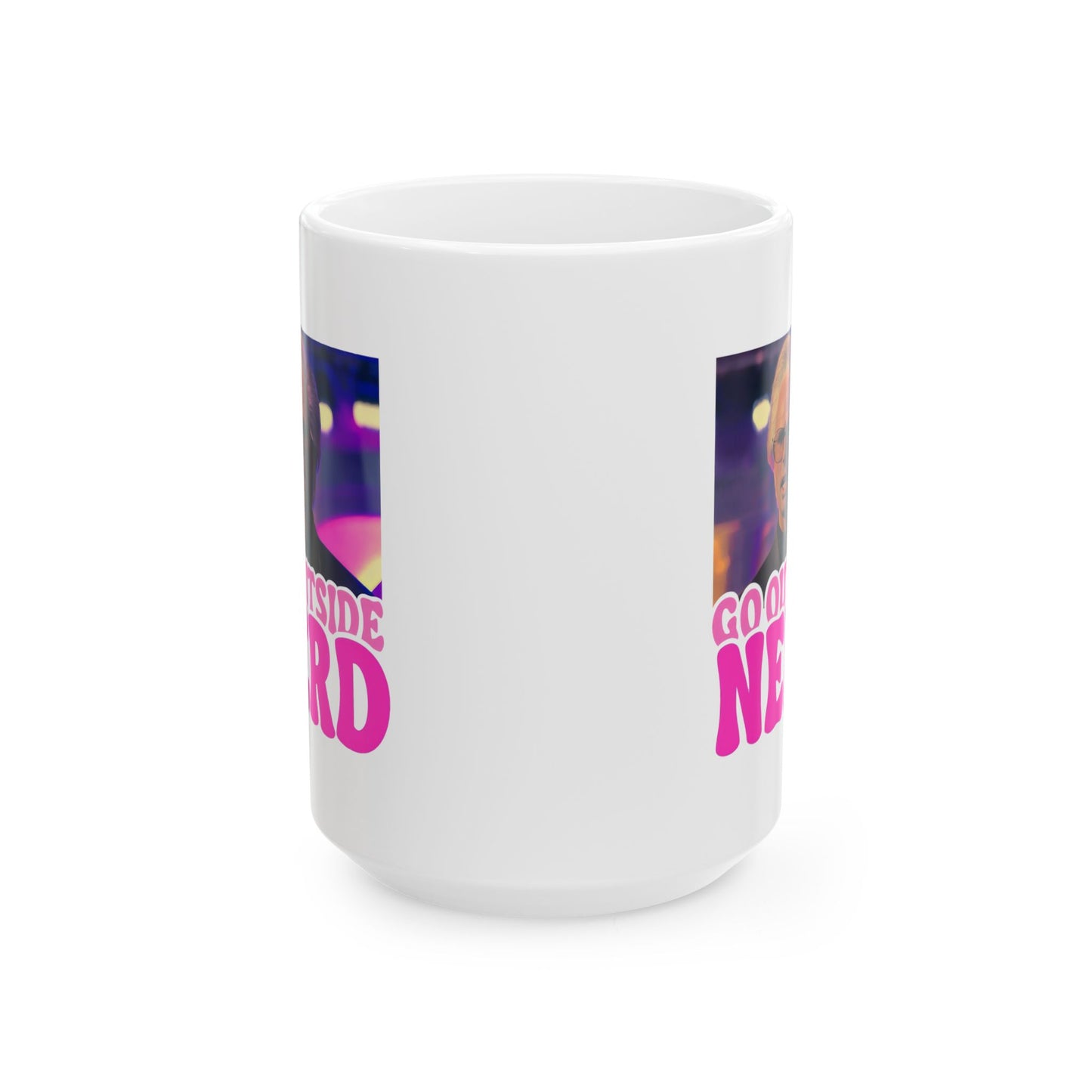 Good outside nerd mug