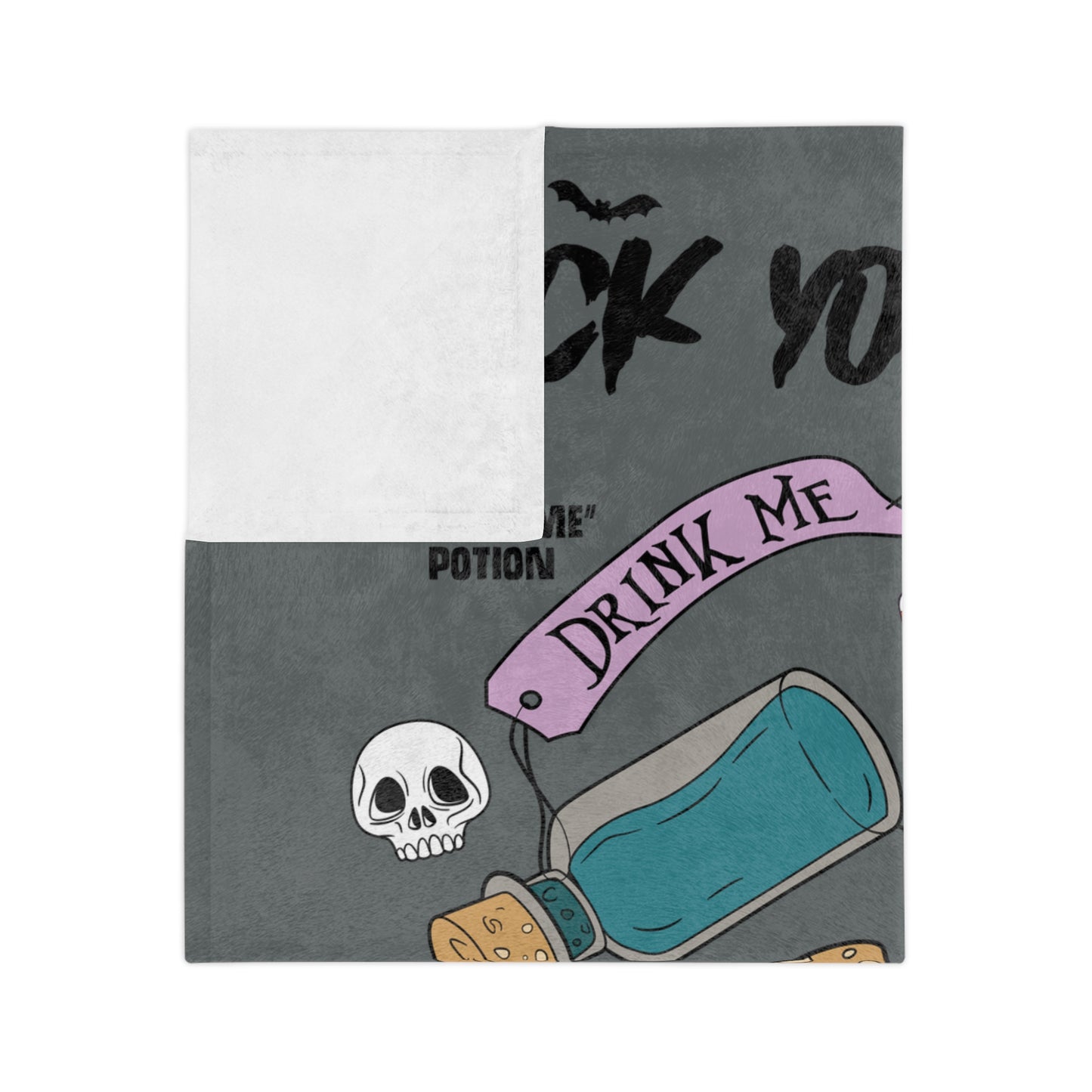 Velveteen Microfiber Blanket - poison