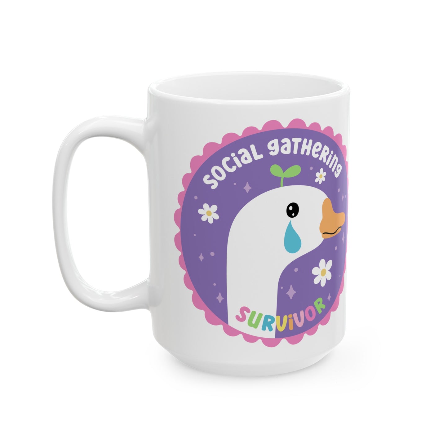 Ceramic Mug, (11oz, 15oz) goose
