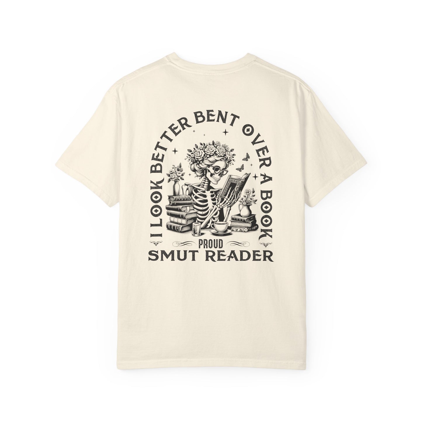 I look better bent over a book tee