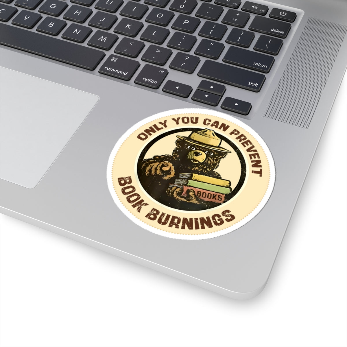 Smokey bear sticker
