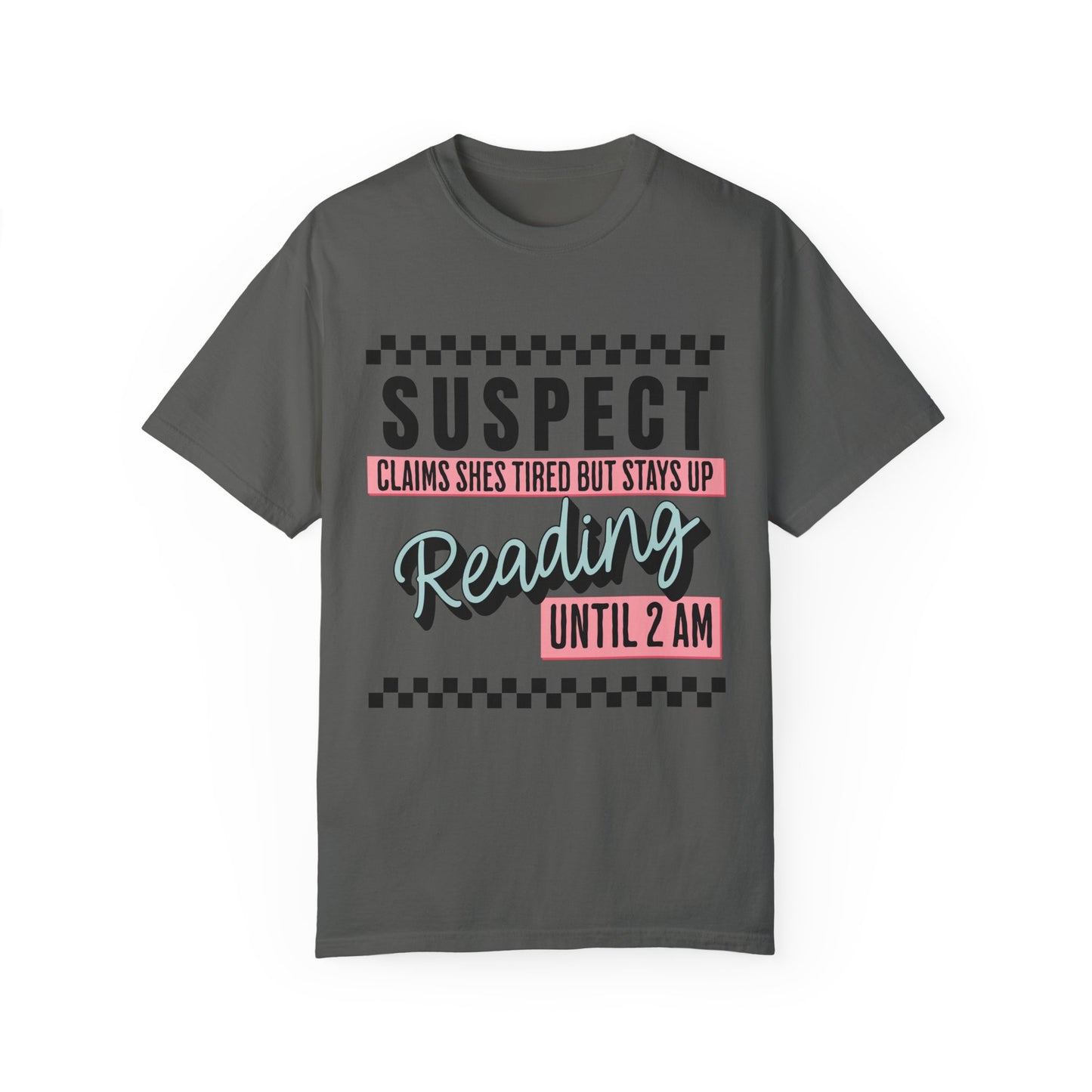 Reading suspect tee