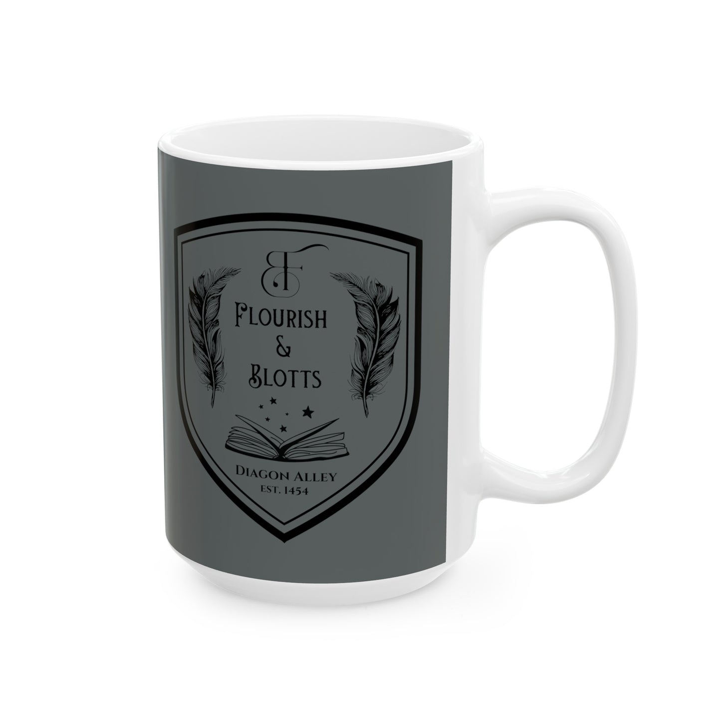 Ceramic Mug, (11oz, 15oz) - flourish & blotts