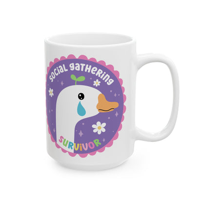Ceramic Mug, (11oz, 15oz) goose