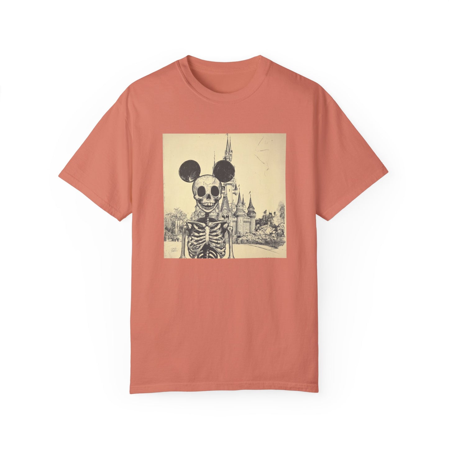 Mouse ear skeleton - comfort colors