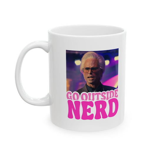 Good outside nerd mug
