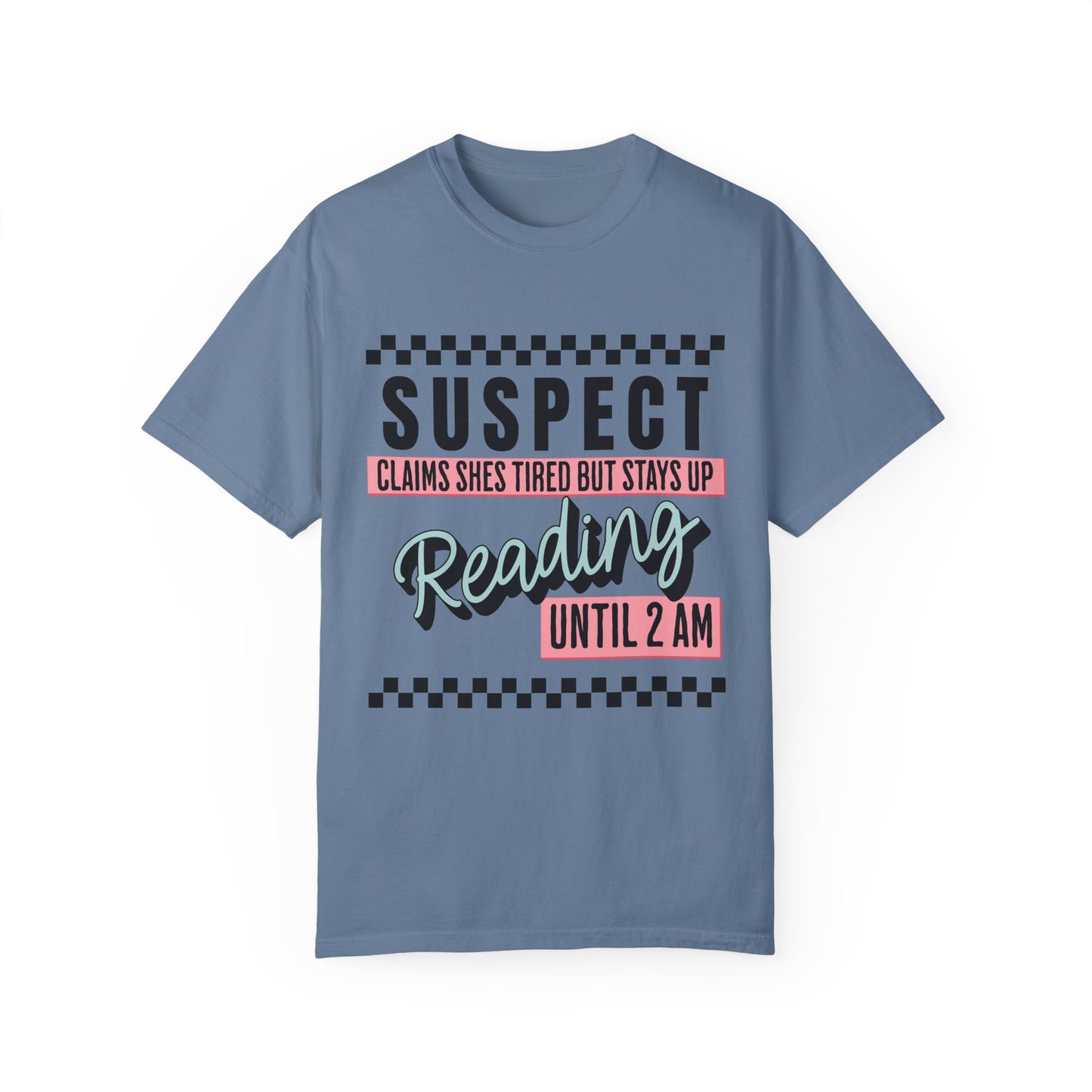 Reading suspect tee