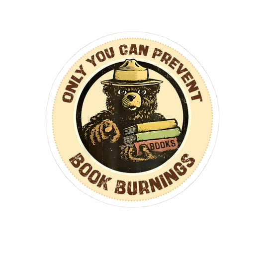 Smokey bear sticker