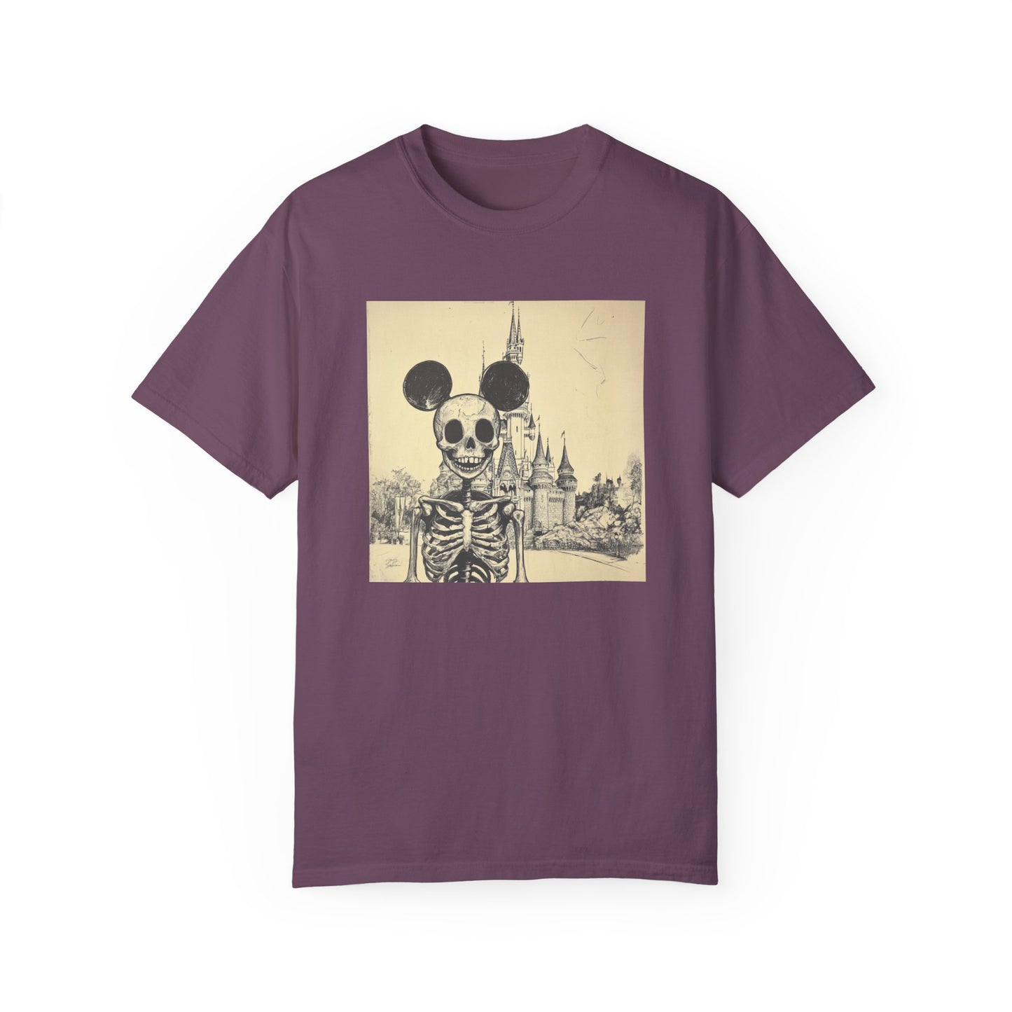 Mouse ear skeleton - comfort colors