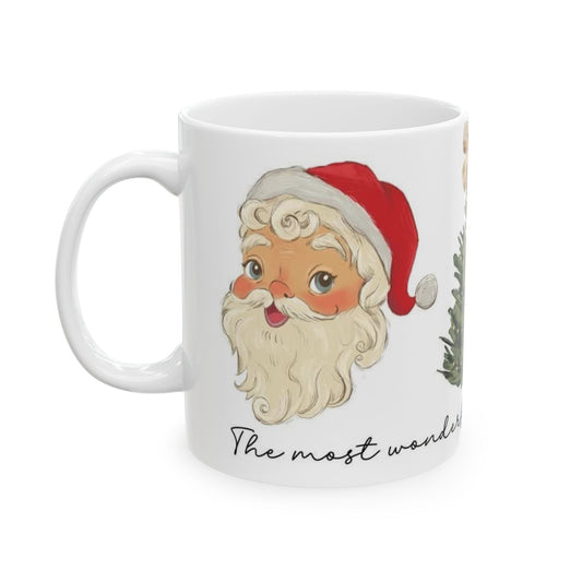 Vintage Christmas mug