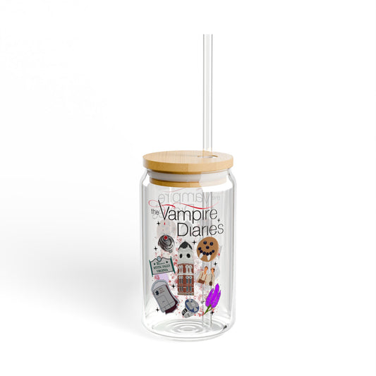 The vampire diaries Sipper Glass, 16oz