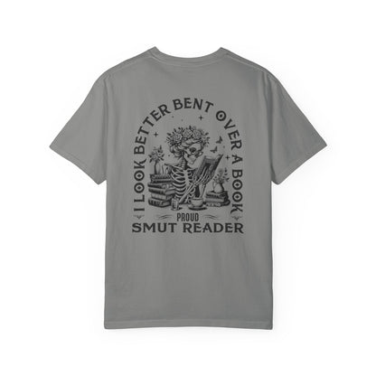 I look better bent over a book tee