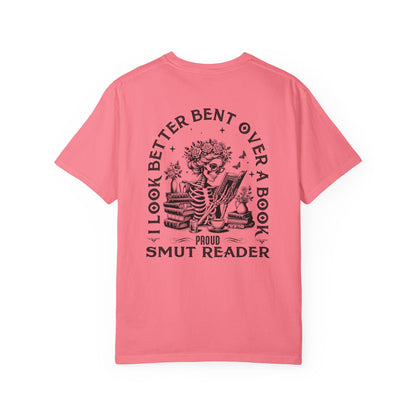 I look better bent over a book tee