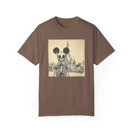 Mouse ear skeleton - comfort colors