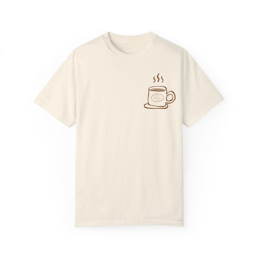 slow morning club comfort colors tee