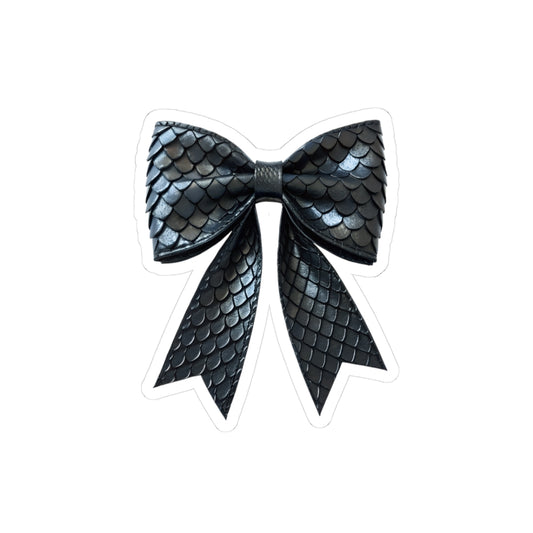 Dragon scale bow sticker