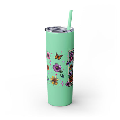 Skinny Tumbler with Straw, 20oz