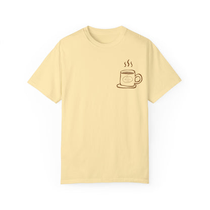 slow morning club comfort colors tee