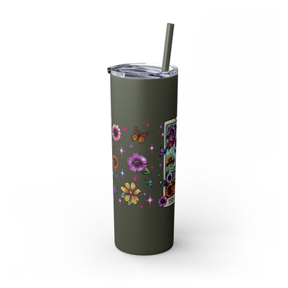 Skinny Tumbler with Straw, 20oz