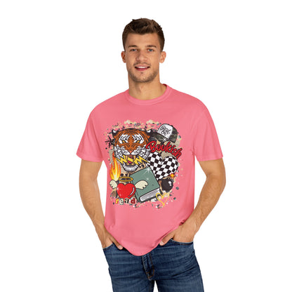 Grunge bookish tee