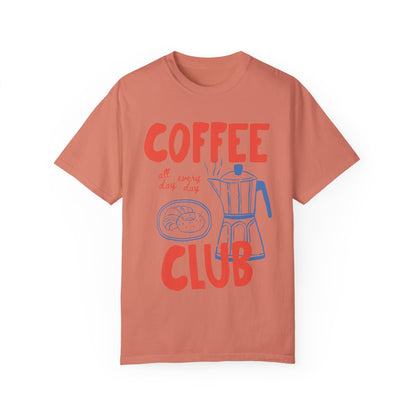 Coffee Club Comfort Color Tee