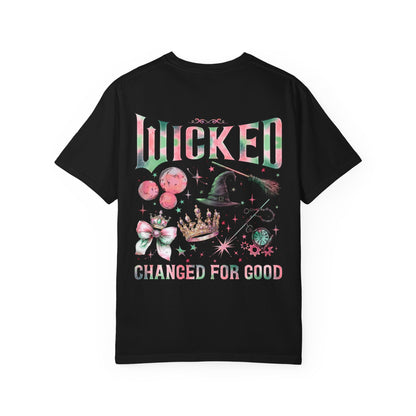 Wicked front and back design tee